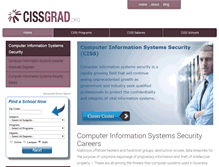Tablet Screenshot of cissgrad.org